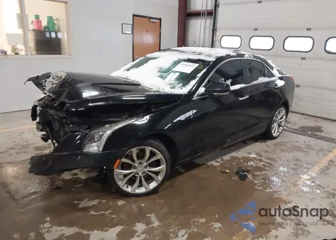 2015 Cadillac Ats Performance из США, поврежденный, VIN 1G6AC5SX1F0132876